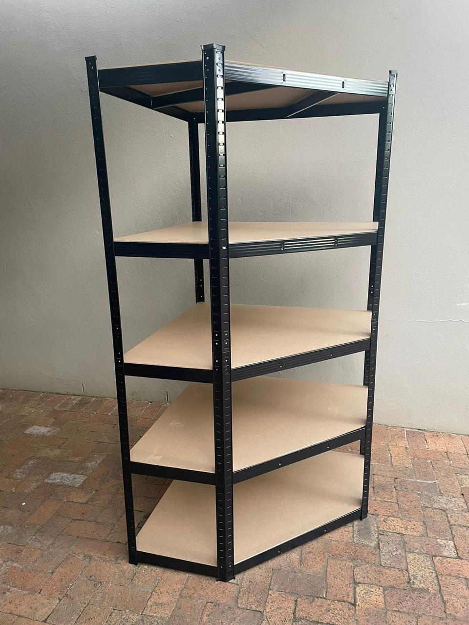 Galvanized Shelves - Corner Unit - Image 3