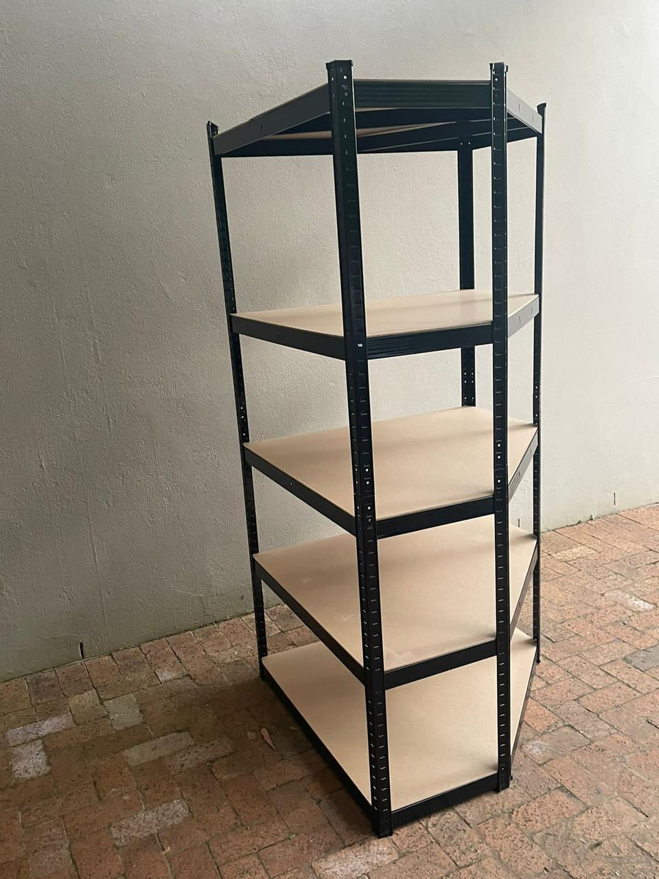 Galvanized Shelves - Corner Unit - Image 2